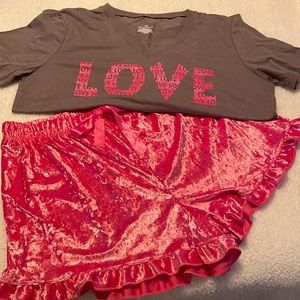 Bobbie Brooks 1X sleep set. NWOT